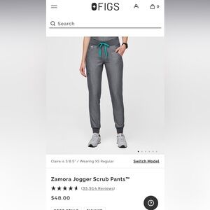 Zamora joggers, size 3XL petite, NWOT, color graphite